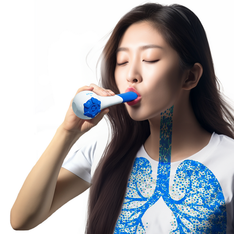 숨트 호흡근강화기구 폐활량 운동기구 흉곽 호흡기 치료기, 1개-추천-상품
