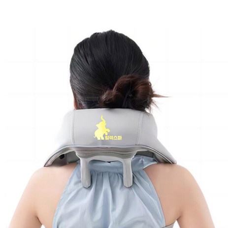 릴렉스파 목어깨 마사지기 3D텐션 목어깨 안마기, 그레이-추천-상품