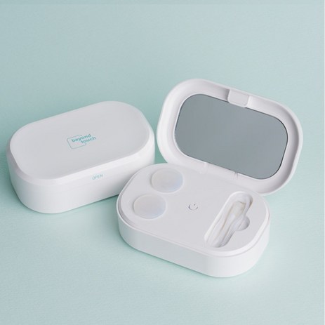 비욘드터치 듀얼UV 초음파 렌즈세척기, 1개, 화이트-추천-상품