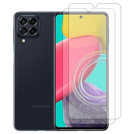 스톤스틸 1+1 갤럭시 퀀텀3 방탄 강화 유리 액정 보호 필름 (M536), 강화유리 2장-추천-상품