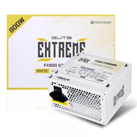 몬스타 몬스타 가츠 ExtremeX FX800 80PLUS STANDARD 화이트, 단품-추천-상품