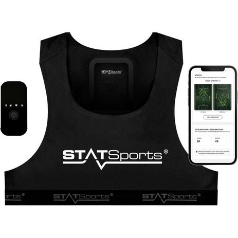 STATSports APEX 선수 시리즈 GPS 축구 활동 추적기 스탯 스포츠 풋볼 퍼포먼, Adult XL, 1개-추천-상품