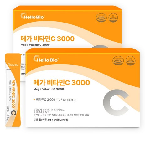 메가 비타민C 3000, 270g, 2개-추천-상품