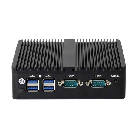 pci팬브라켓 팬리스 임베디드 PC 셀러론 J6412 M2 SSD 2x GbE WiFi 4G LTE Windows 11, 1개, No RAM No SSD NoWIFI-추천-상품