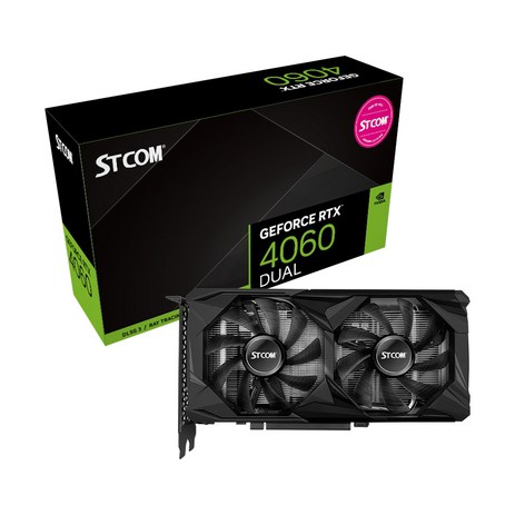 STCOM 지포스 RTX 4060 DUAL D6 8GB 그래픽카드, 선택없음-추천-상품