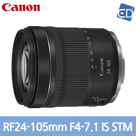 [캐논정품] 렌즈 RF 24-105mm F4-7.1 IS STM/ED-추천-상품