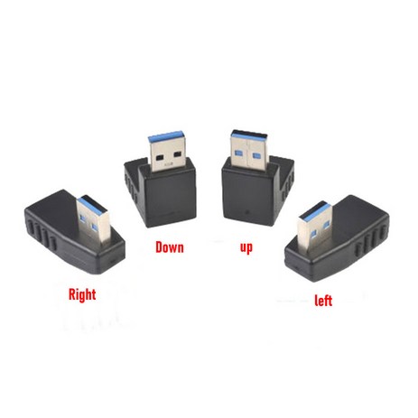 TS GLOBAL USB 3.0 A 수-암 연장 케이블 90 도 직각 5v 12v 24v 100w dc어댑터 플러그 공장 가격 직, 오른쪽-추천-상품