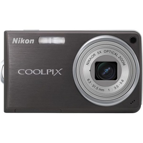 디지털 카메라 Nikon Coolpix S550 10MP 광학 줌 5배 (그래파이트 블랙), Graphite Black-추천-상품