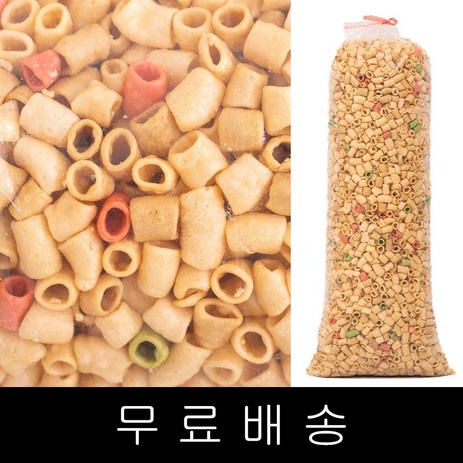 코리아푸드 마카로니 대롱과자, 1kg, 1개-추천-상품