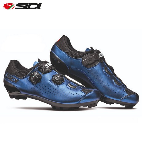 SIDI 시디 MTB 클릿슈즈 이글10 EAGLE10 시마노 클릿 SM-SH56 포함, 이리데센트블루, 39(240mm)-추천-상품