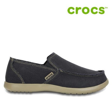 크록스 운동화 G31- 10128-062 Mens Santa Cruz Slip-On Black-Khaki-추천-상품