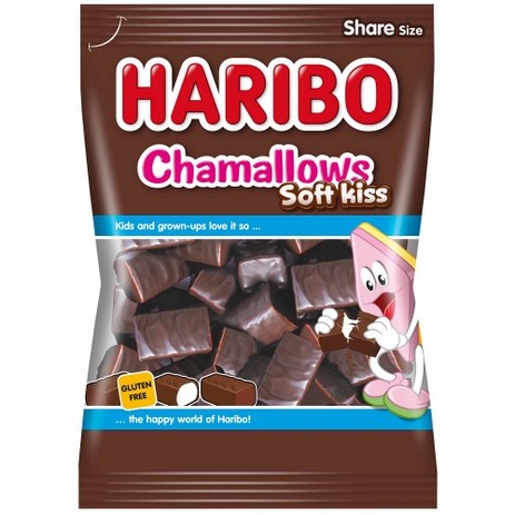 하리보젤리 차멜로우 소프트키스 200g Haribo, 1개-추천-상품