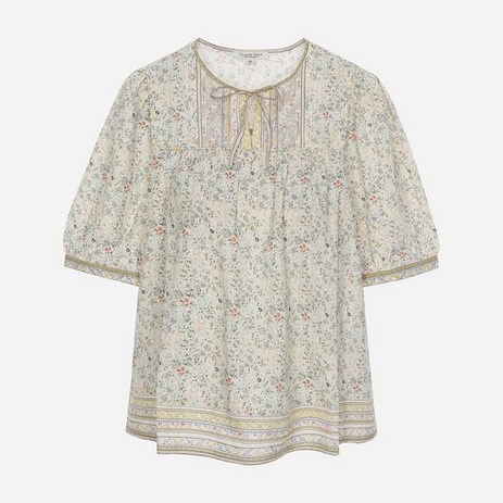 써스데이아일랜드 보더 믹스 블라우스 T244MBL234W-추천-상품