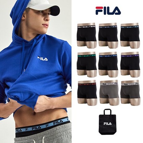 FILA 리얼블랙에디션 드로즈 9종 남성-추천-상품