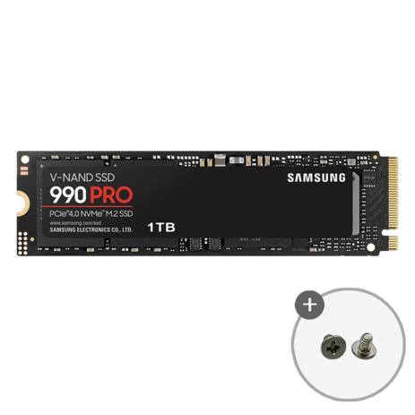 삼성전자 990 PRO PCIe 4.0 NVMe 1TB + M.2 SSD 고정용 나사 2개-추천-상품