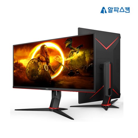 알파스캔 AOC Q27G2S/EU 게이밍 IPS 165 QHD 프리싱크 HDR 무결점 게이밍 게임 초고화질 모니터-추천-상품