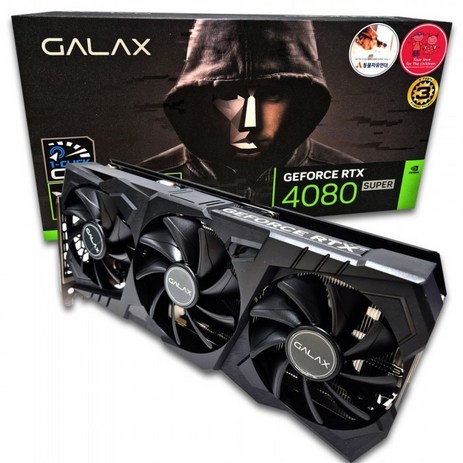 갤럭시 GALAX 지포스 RTX 4080 SUPER 3X D6X 16GB 그래픽카드-추천-상품