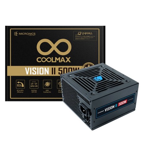 COOLMAX VISION II 500W 파워서플라이-추천-상품