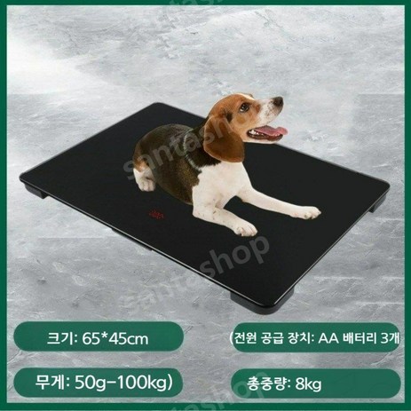 대형견 체중계 강아지 반려견 애완동물 측정기, 체중계 65X45CM-추천-상품