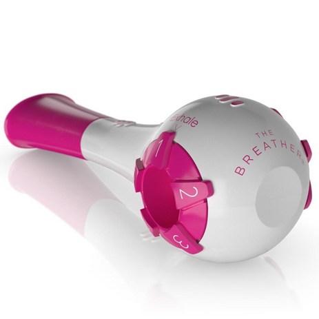 GOYES 숨트 호흡근강화기구 폐활량 운동기구 흉곽 호흡기 치료기, 핑크, 1개-추천-상품