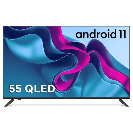 와사비망고 와글와글플러스 55인치 QLED 구글 안드로이드 AI 스마트TV 1등급 QGM552 QLED, [기사설치] 벽걸이형(상하좌우 브라켓 포함)-추천-상품