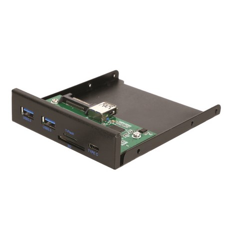 NEXT-8603TCU3 3.5형 내장형 확장리더기 / Internal Type-C USB HUB(Type-C/USB3.0 x 2Port) / SD / MicroSD 메모리슬롯내장, 기본-추천-상품