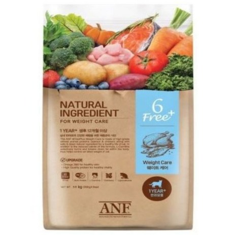 ANF 6Free 플러스 캣 웨이트 케어 5.6kg, ANF 캣 6free 웨이트 케어 5.6kg, 1개-추천-상품