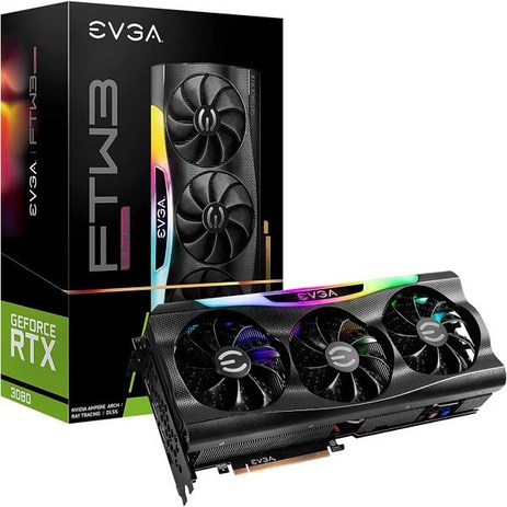 EVGA 지포스 RTX 3080 FTW3 10G-P5-3897-KL 10GB GDDR6X, 옵션-추천-상품