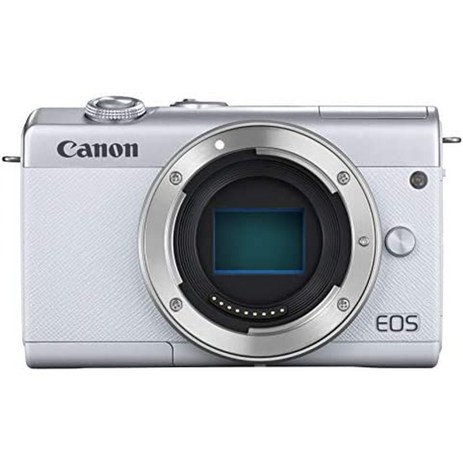 캐논 eos m200 미러리스 디지털 카메라 eosm200wh-1545isstmlk 표준 줌 키트 화이트, 뭐, 바디, 일반판-추천-상품