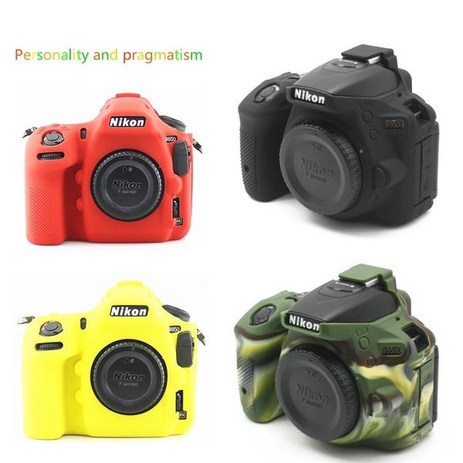 2023 카메라숄더백 실리콘 케이스 커버 DSLR 카메라 가방 니콘 D850 Z7 Z6, D5500 D5600 Black-추천-상품