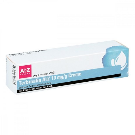 [독일 내수 정품](테르비나핀)TERBINAFIN AbZ 10 mgg Creme 30g, 1개-추천-상품