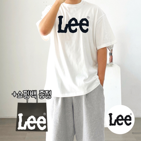 [당일출고/정품] 24SS LEE 리 빅 트위치 로고 티셔츠 (화이트) + 쇼핑백-추천-상품