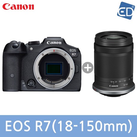 [캐논 정품] EOS R7 / 미러리스카메라/ED, 03 캐논 EOS R7+RF S 18-150mm-추천-상품