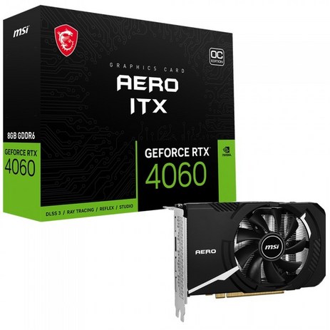 MSI 지포스 RTX 4060 에어로 ITX OC D6 8GB-추천-상품