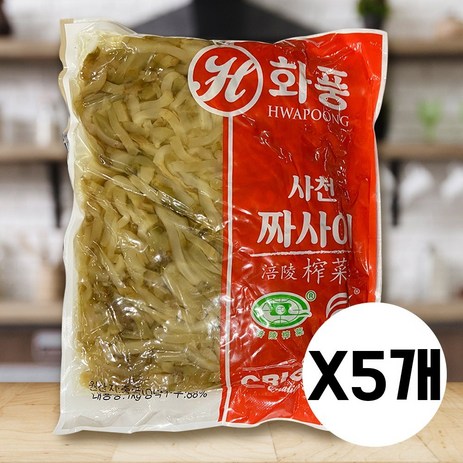 사천 짜사이, 1kg, 5개-추천-상품