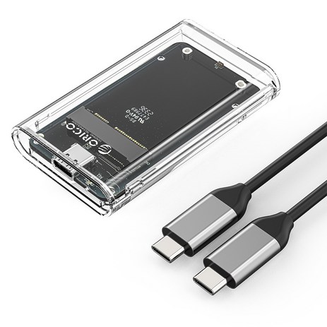 오리코 mSATA USB 3.2 C타입 외장 SSD 케이스 TC10, 1개-추천-상품