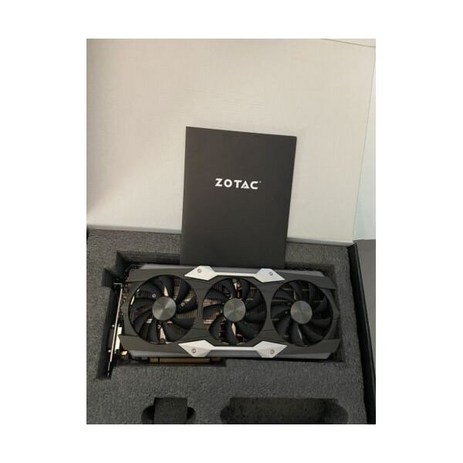 ZOTAC 지포스 GTX 1080 Ti 11GB GDDR5X 그래픽 카드 거의 새 제품-추천-상품