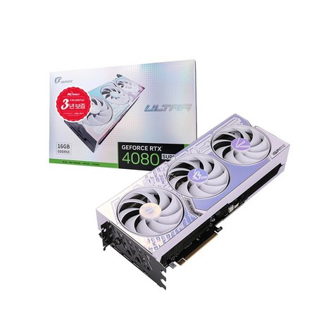 COLORFUL iGame 지포스 RTX 4080 SUPER ULTRA OC D6X 16GB White 피씨디렉트-추천-상품