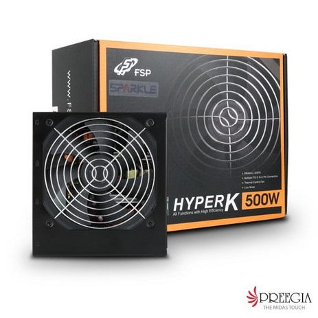 FSP HYPER K 500W 80PLUS Standard 230V EU 파워서플라이-추천-상품