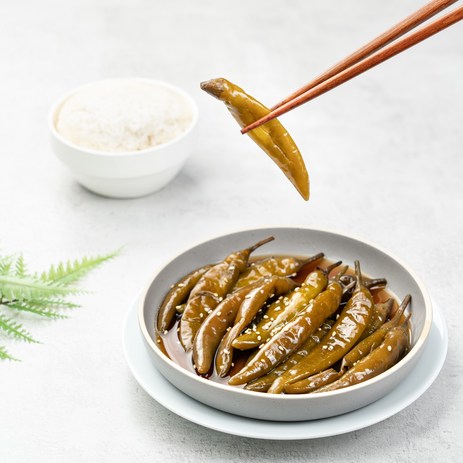 반찬애진심 국내산 청양 고추장아찌 1kg, 1개-추천-상품