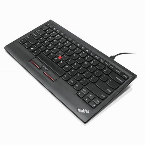 빨콩 키보드 ThinkPad 유선 블랙 레노버 4Y40X49493 0B47190 트랙포인트, A.0B47190유선키보드-추천-상품