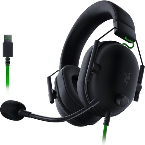 Razer BlackShark V2 X USB 유선 헤드셋 병행수입상품 정품벌크 국내당일발송 출 고 예 정-추천-상품