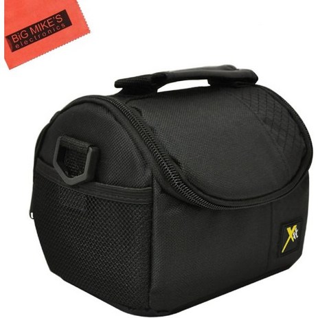 Big MikeS Deluxe Soft Medium Camcorder Case For Sony HdrCx350V HdrCx360 HdrCx520V HdrCx550V HdrCx5, 1개-추천-상품
