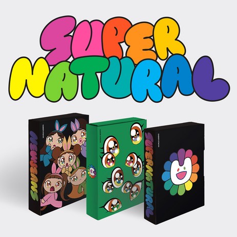 [특별사은품] 뉴진스 앨범 수퍼내추럴 Supernatural Weverse Albums 3종세트 (A+B+C)(가사지+포토카드+QR카드) 위버스-추천-상품