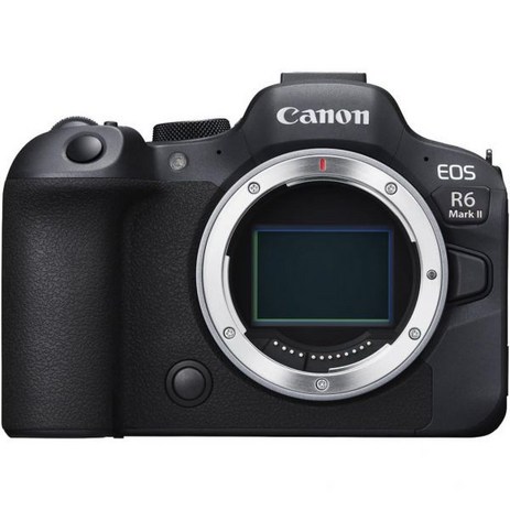 캐논 EOS R6 Mark II 풀프레임 미러리스 카메라 본체만 스틸 비디오 24.2MP CMOS 연속 촬영 DIGIC X 이미지 처리 6K 오버 샘플링 고급 피사체 검출, Body Only_Body-추천-상품