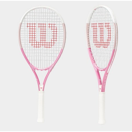 윌슨 테니스라켓 초보자 입문용, 3. BURN PINK 타입1, 1개-추천-상품