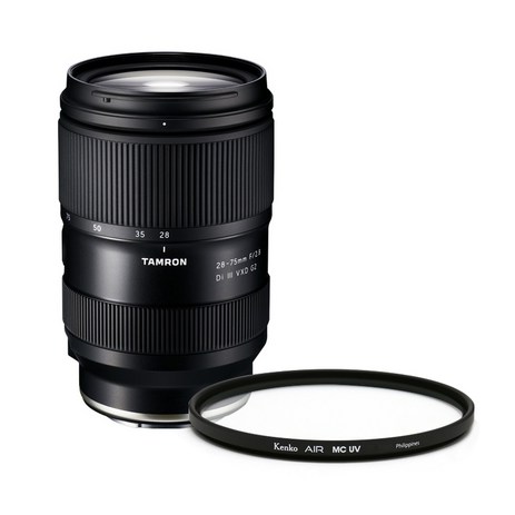 탐론-28-75mm-F/2.8-Di-III-VXD-G2-A063-소니-FE렌즈-+-겐코-AIR-MC-67mm-필터-추천-상품