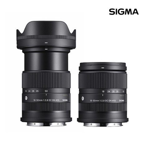 SIGMA 시그마 줌렌즈 18-50mm F2.8 DC DN 미러리스 카메라 소니 E마운트.-추천-상품