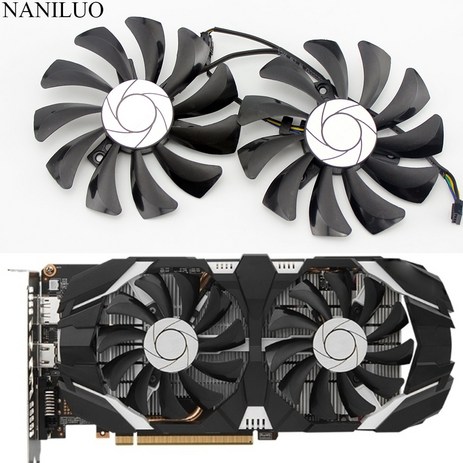 85MM HA9010H12F-Z 4 핀 쿨러 팬 교체 MSI GTX 1060 OC 6G 960 P106-100 P106 GTX1060 GTX960 그래픽 카드-추천-상품