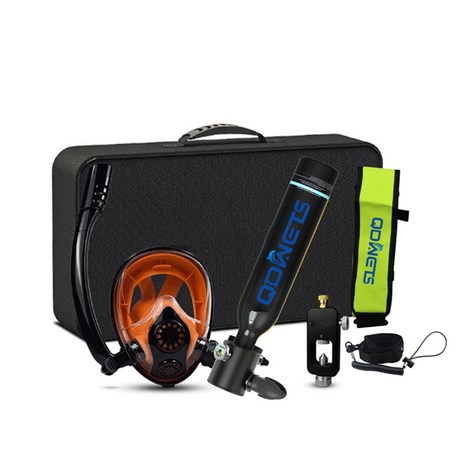 스노클링 스쿠버다이빙 수경 호흡 잠수 세트 장비 산소통 성인 잠수 호흡기 딥 다이빙 응급 구조 RVN563, 0.5L-추천-상품